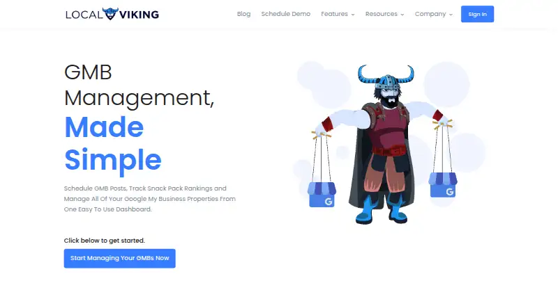Local Viking's own site