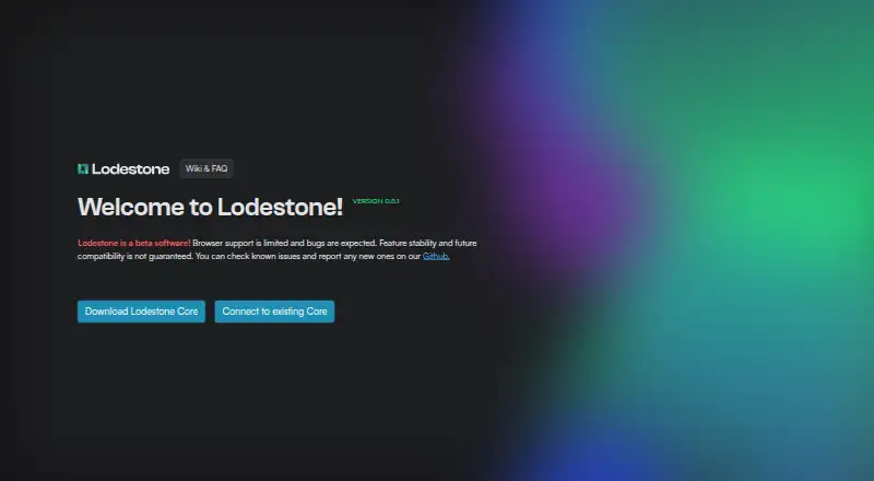 Lodestone's own site