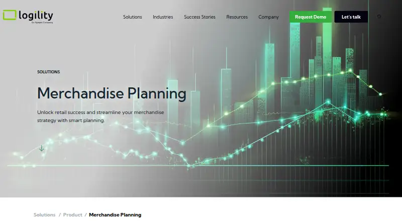 Logility Merchandise Planning's own site
