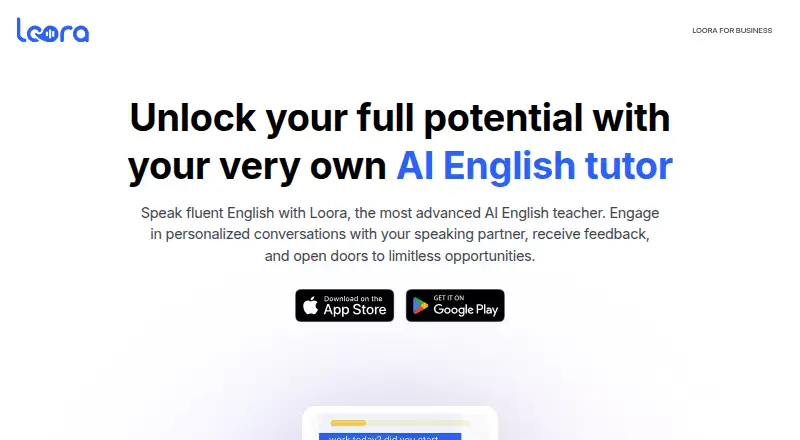 Loora's own site