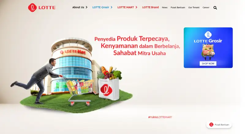 LOTTE Mart Mall's own site