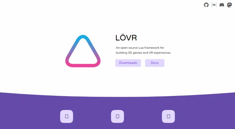 LÖVR's own site