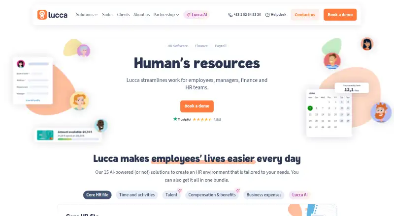 Lucca's own site