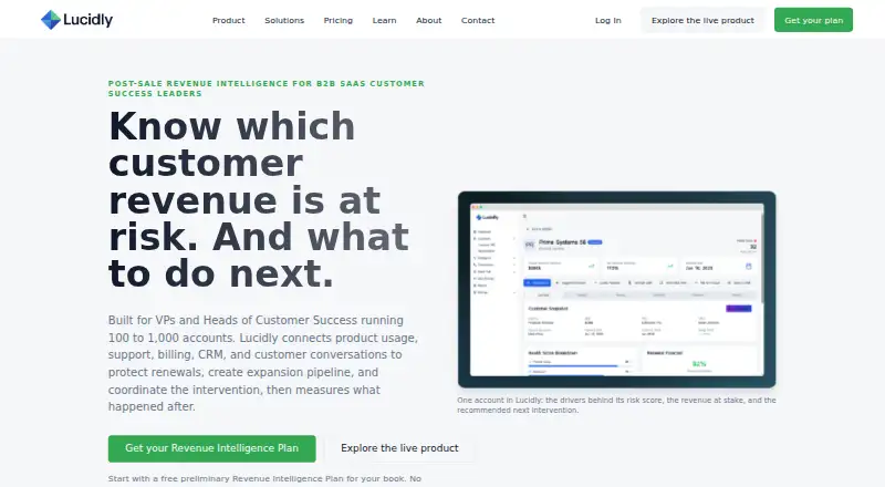 Lucidly's own site