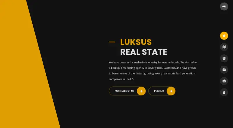 Luksus's own site