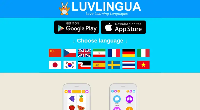 LuvLingua's own site