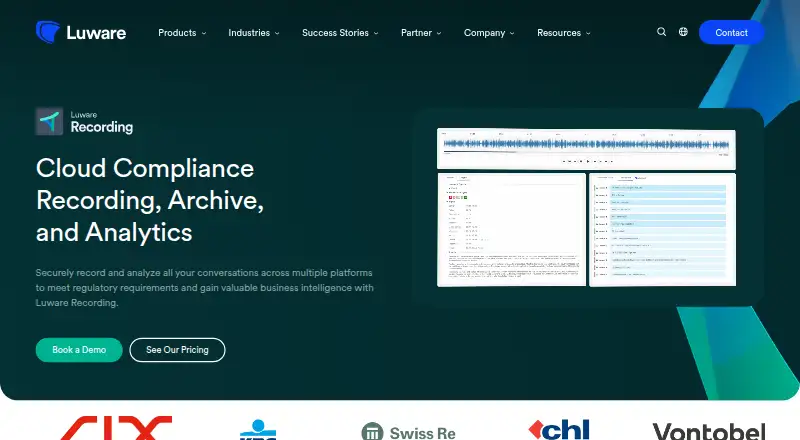 Luware Recording's own site