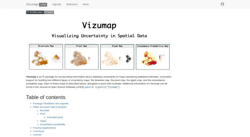 Vizumap's own site