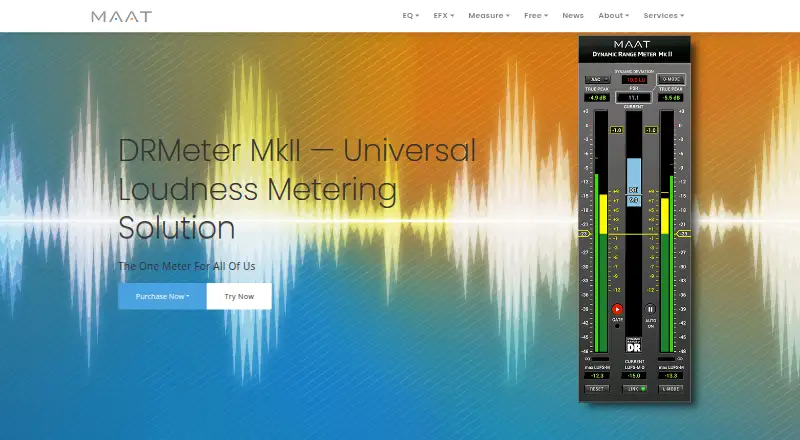 MAAT DRMeter MkII's own site