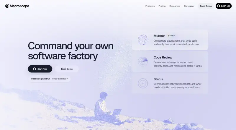 Macroscope's own site
