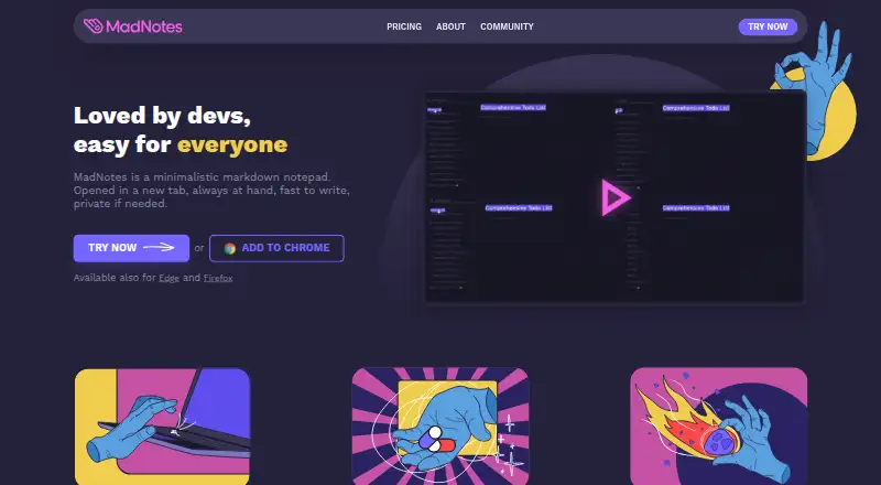 MadNotes's own site