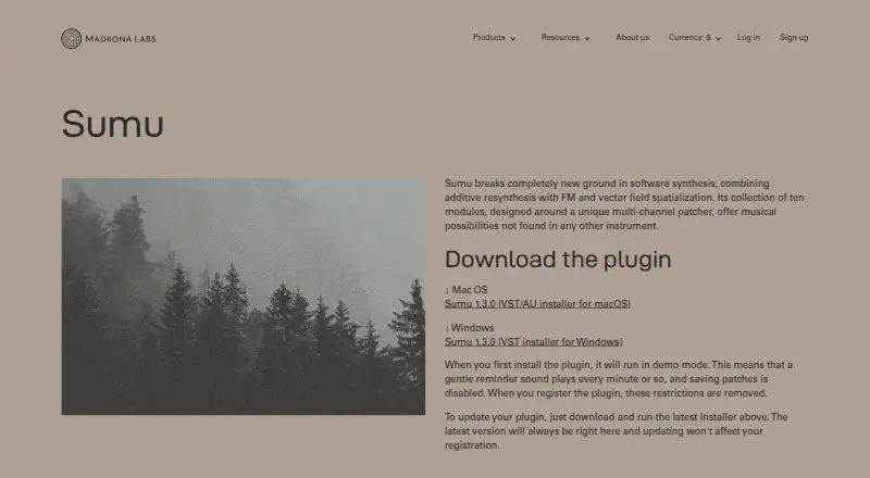 Sumu's own site