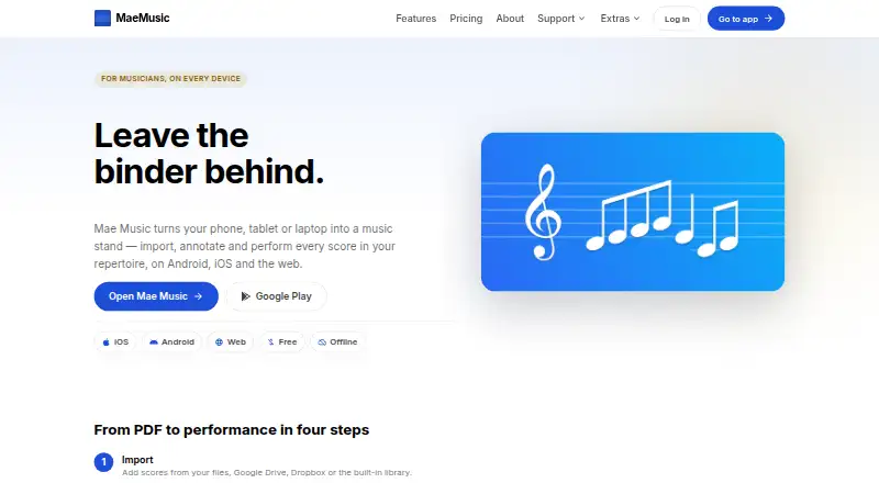 MaeMusic's own site