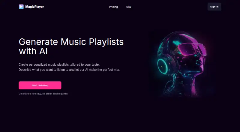 The MagicPlayer homepage