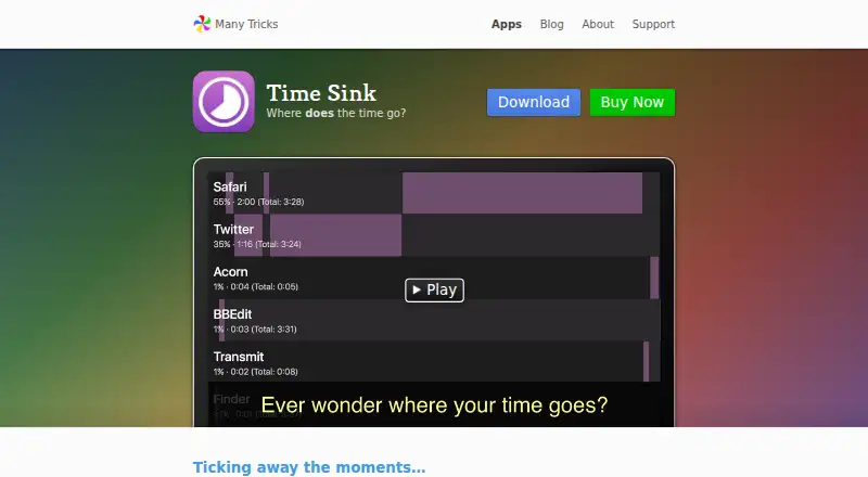 Time Sink's own site