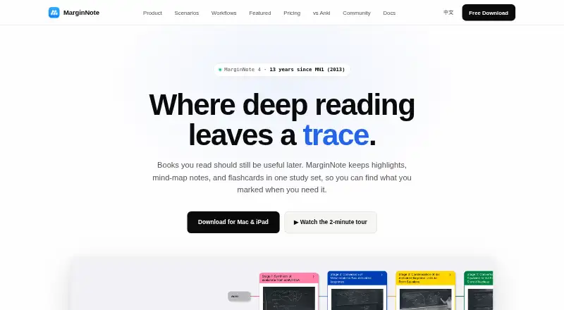 MarginNote's own site
