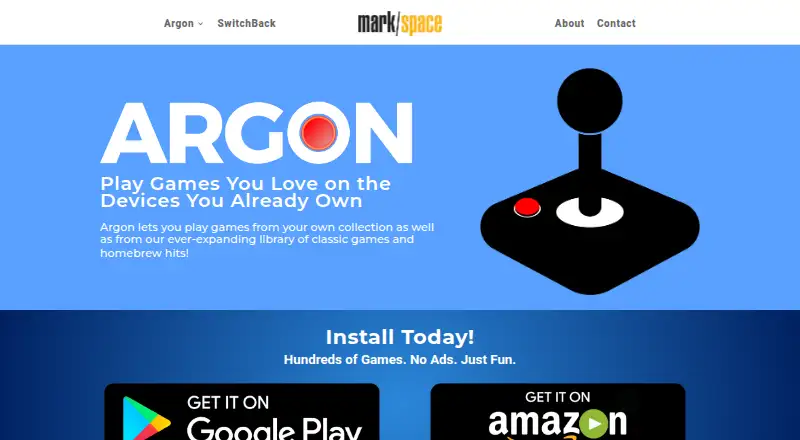 Argon's own site