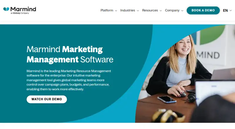 The Marmind homepage