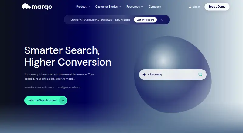 Marqo's own site