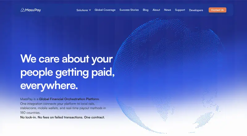 MassPay's own site