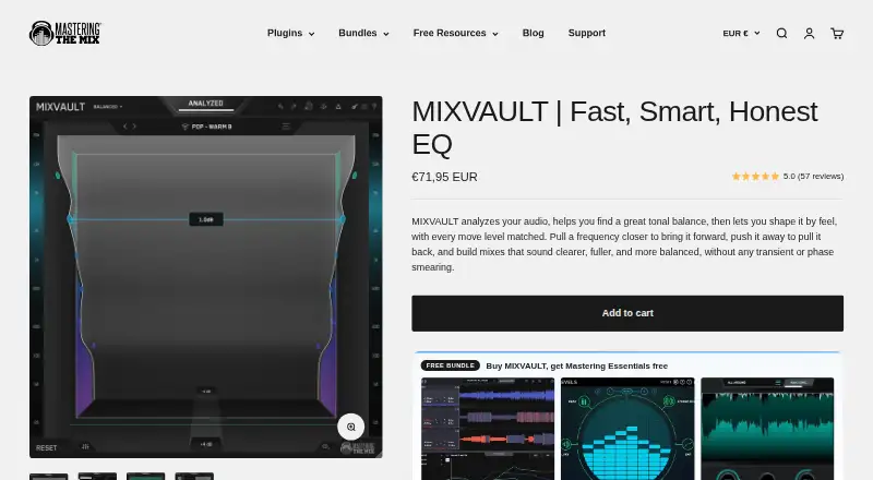 MIXVAULT's own site