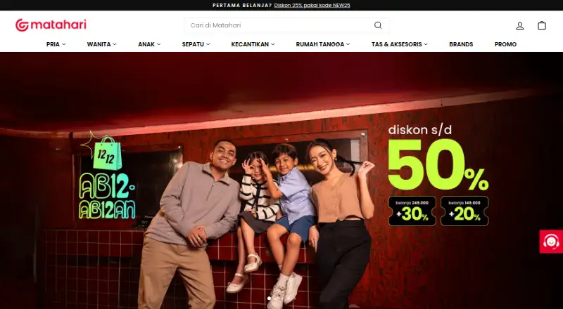 Matahari's own site