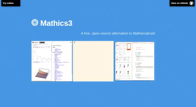 Mathics3's own site