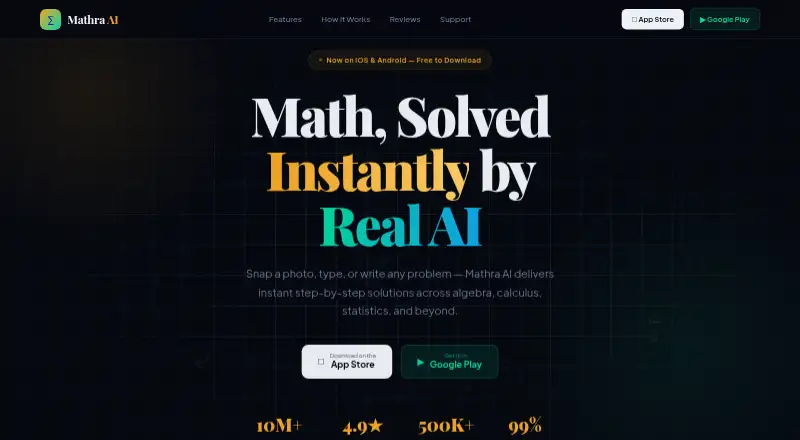Mathra AI's own site