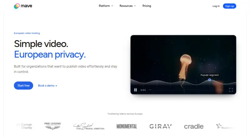 Mave's own site