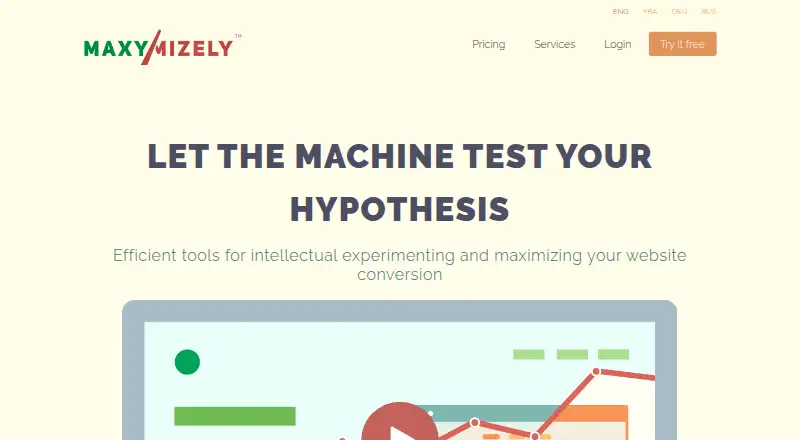 Maxymizely's own site