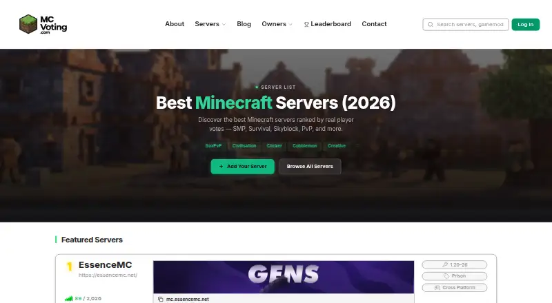 MCVoting's own site
