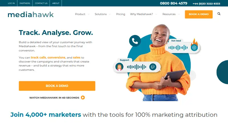 Mediahawk's own site