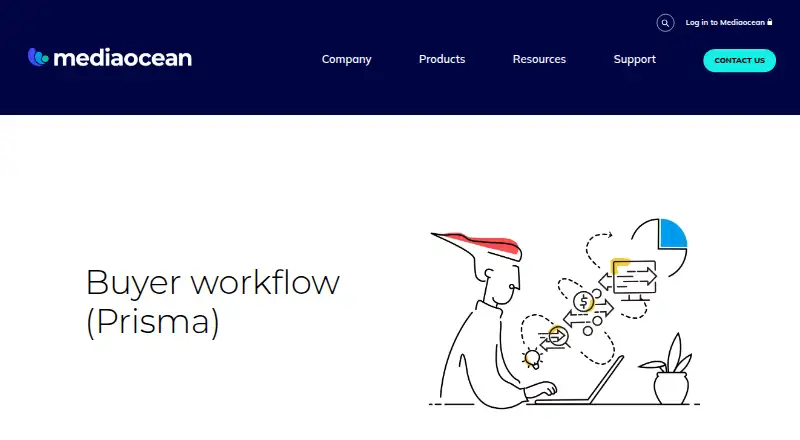 Mediaocean Prisma's own site