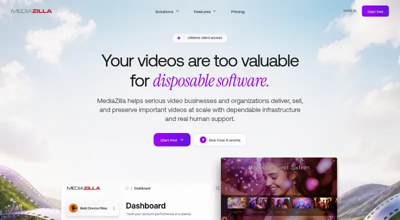 MediaZilla's own site