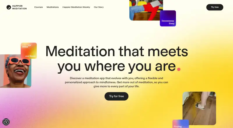 Ten Percent Happier's own site