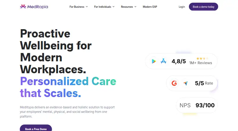 Meditopia's own site