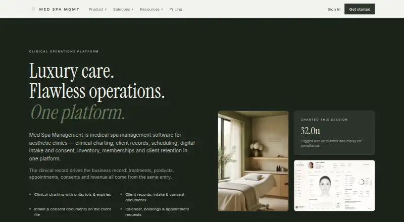 Med Spa Management's own site