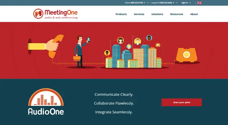 AudioOne's own site