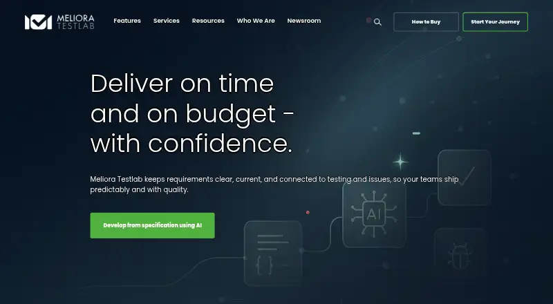 Meliora Testlab's own site