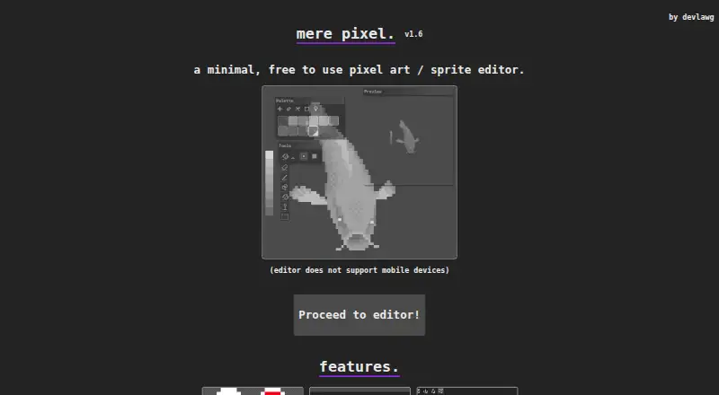 MerePixel's own site