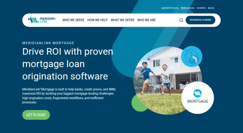 MeridianLink Mortgage's own site