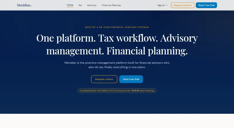Meridian Planning's own site