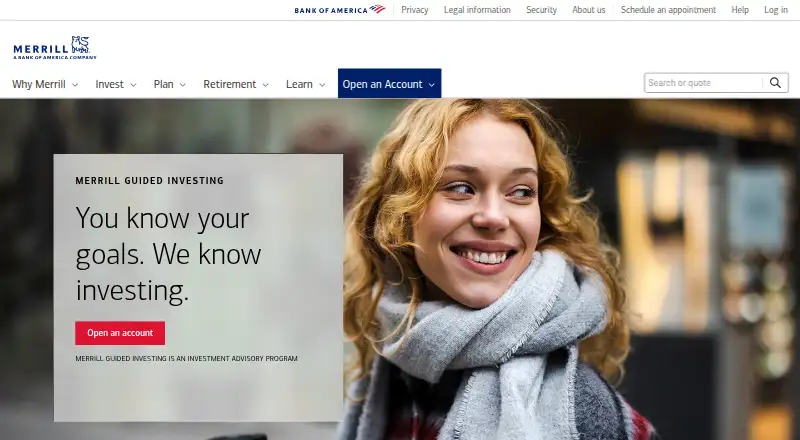Merrill Guided Investing's own site