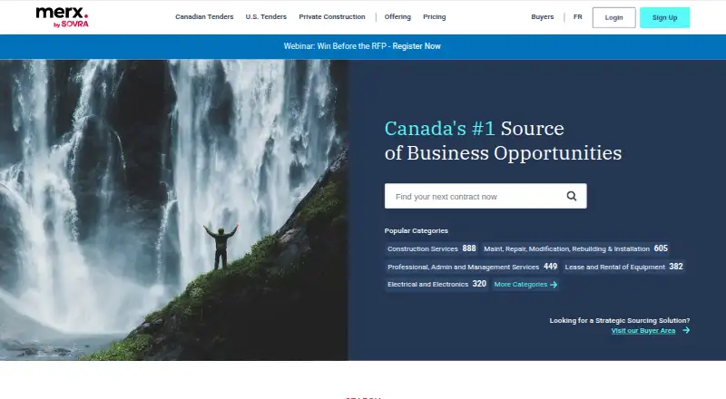 MERX's own site