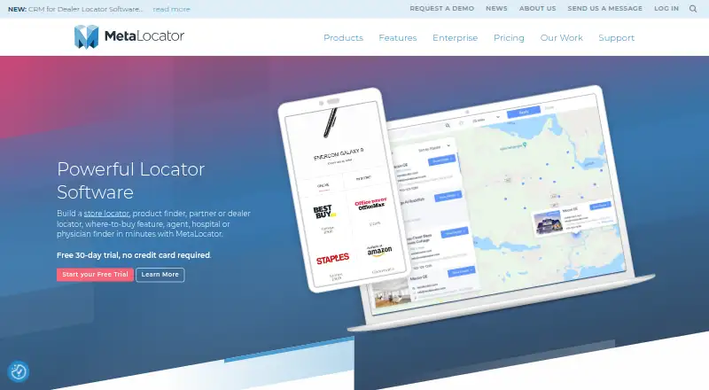 MetaLocator Location Pages's own site