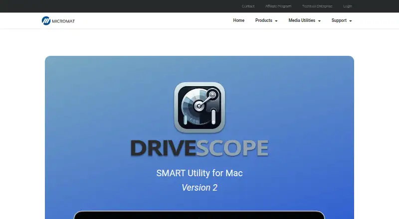 Drive Scope 2's own site