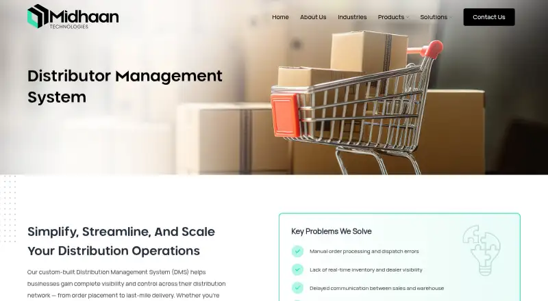 Midhaan DMS's own site