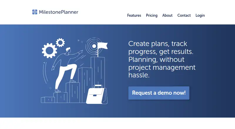 Milestone Planner's own site