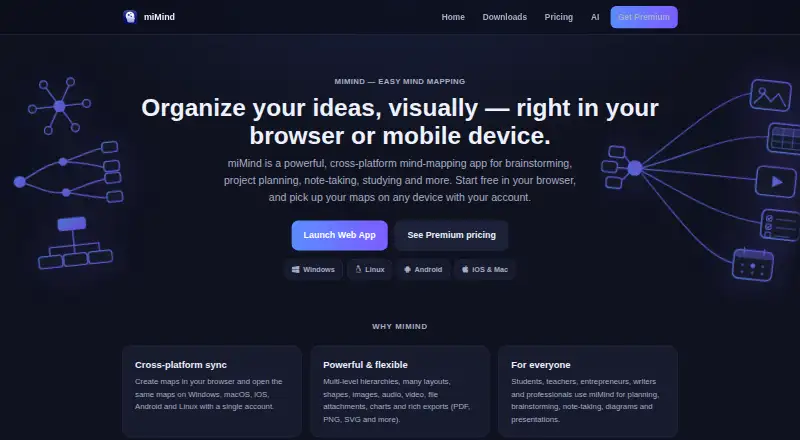 miMind's own site