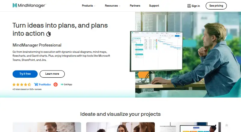 MindManager's own site